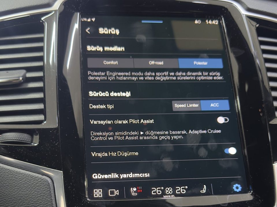 Volvo hız limiti kaldırma